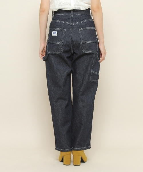 PAGEBOY（ページボーイ）の「デニムペインターパンツ（デニムパンツ・レディース・ライトブルー/サックスブルー/インディゴブルー・SMALL/MEDIUM）」の15枚目の写真