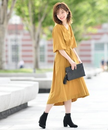 natural couture | NEWカシュクールワンピース(ワンピース)