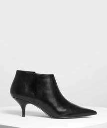 CHARLES & KEITH | ポインテッドアンクルブーツ / POINTED ANKLE BOOTS(ブーツ)