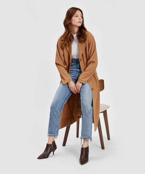 CHARLES & KEITH(チャールズ & キース)の「ポインテッドアンクルブーツ / POINTED ANKLE BOOTS(ブーツ・レディース・ブラック/ダークブラウン/グリーン・22.5cm/23cm/23.5cm/24.5cm/25cm/25.5cm)」の15枚目の写真