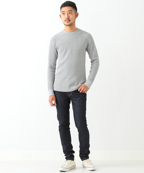 BEAMS(ビームス)の「CHEAP MONDAY / TIGHT BLUE DRY DENIM(デニムパンツ・メンズ・インディゴブルー・27/28/29/30/31/32/33)」の3枚目の写真
