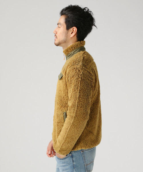 BAYFLOW(ベイフロー)の「メンボアスタンドジップパーカ(パーカー・メンズ・ネイビー/マスタード/オフホワイト・SMALL/LARGE/MEDIUM)」の16枚目の写真