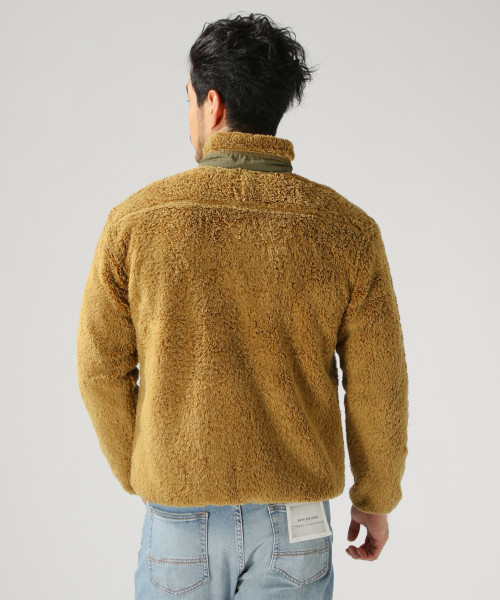 BAYFLOW(ベイフロー)の「メンボアスタンドジップパーカ(パーカー・メンズ・ネイビー/マスタード/オフホワイト・SMALL/LARGE/MEDIUM)」の10枚目の写真