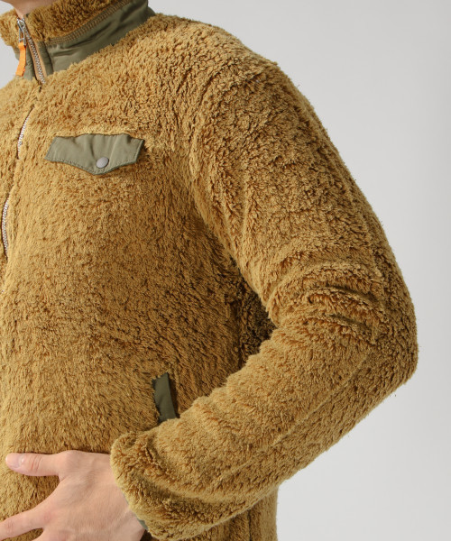 BAYFLOW(ベイフロー)の「メンボアスタンドジップパーカ(パーカー・メンズ・ネイビー/マスタード/オフホワイト・SMALL/LARGE/MEDIUM)」の18枚目の写真