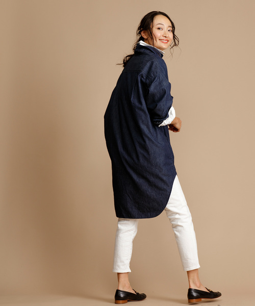 Munich(ミューニック)の「ルーズホワイトデニムスリムスラウチパンツ(デニムパンツ・レディース・オフホワイト・XXS/XS/S/M)」の13枚目の写真