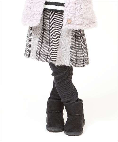 RAGMART（ラグマート）の「リブニットレギンス（レギンス/スパッツ・キッズ・ブラック/その他/グレー・100cm/110cm/120cm/130cm）」の7枚目の写真