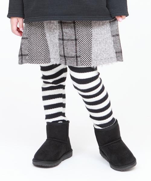 RAGMART（ラグマート）の「リブニットレギンス（レギンス/スパッツ・キッズ・ブラック/その他/グレー・100cm/110cm/120cm/130cm）」の5枚目の写真
