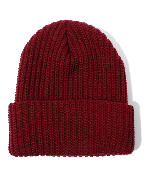 SHIPS(シップス)の「SA: アメリカ製 CHUNKY ニットキャップ(ニットキャップ/ビーニー・メンズ・ブラック/グリーン/ネイビー/ワイン/ブルー/ライトグレー/ブラウン/ダークグレー/スカイブルー・ONE SIZE)」の9枚目の写真