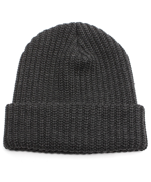 SHIPS(シップス)の「SA: アメリカ製 CHUNKY ニットキャップ(ニットキャップ/ビーニー・メンズ・ブラック/グリーン/ネイビー/ワイン/ブルー/ライトグレー/ブラウン/ダークグレー/スカイブルー・ONE SIZE)」の4枚目の写真