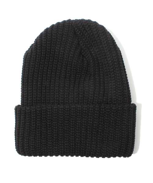 SHIPS(シップス)の「SA: アメリカ製 CHUNKY ニットキャップ(ニットキャップ/ビーニー・メンズ・ブラック/グリーン/ネイビー/ワイン/ブルー/ライトグレー/ブラウン/ダークグレー/スカイブルー・ONE SIZE)」の2枚目の写真