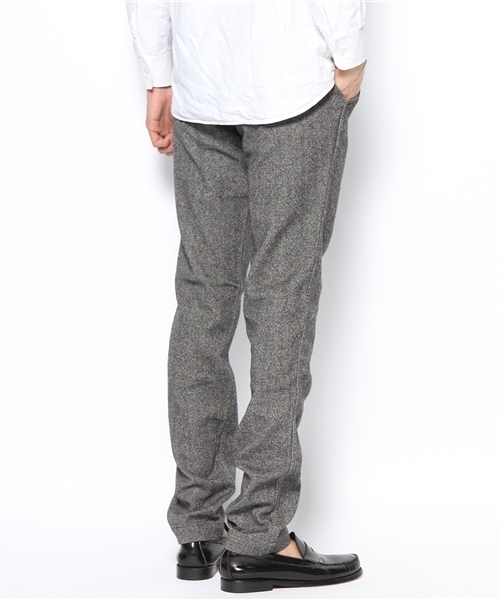 SHIPS(シップス)の「SC: ウール/シルク ストレッチ ツイード テーパード パンツ(スラックス・メンズ・グレー/ブラウン・29/31/32/30/33)」の4枚目の写真