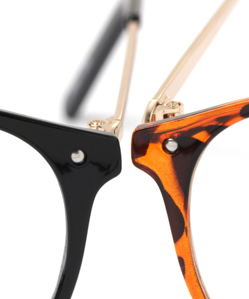 GLOBAL WORK（グローバルワーク）の「UVケアEYE WEAR/WOMEN/820379（メガネ・レディース・ブラック/ダークブラウン/イエロー/ブラウン系その他・FREE）」の8枚目の写真