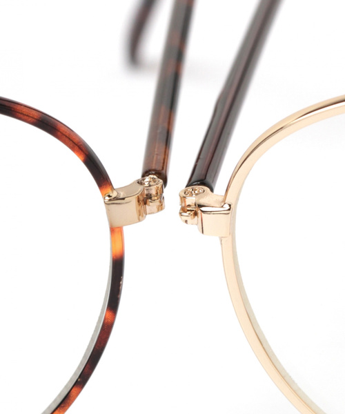 GLOBAL WORK（グローバルワーク）の「UVケアEYE WEAR/WOMEN/820379（メガネ・レディース・ブラック/ダークブラウン/イエロー/ブラウン系その他・FREE）」の9枚目の写真