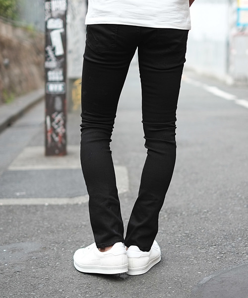 GOSTAR DE FUGA（ゴスタール ジフーガ）の「リメイクカラーストレッチスキニーパンツ（その他パンツ・メンズ・ブラック・L/M/S/XL）」の11枚目の写真