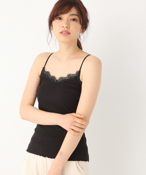 新品 バヤコ企画 チェックキャミ BLK 楽天市場】シアーチェックキャミソール チェック柄 チュニック