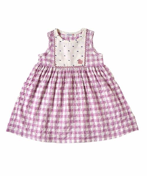 Hoppetta(ホッペッタ)の「Hoppetta サンドレス(ワンピース)」|ラベンダー
