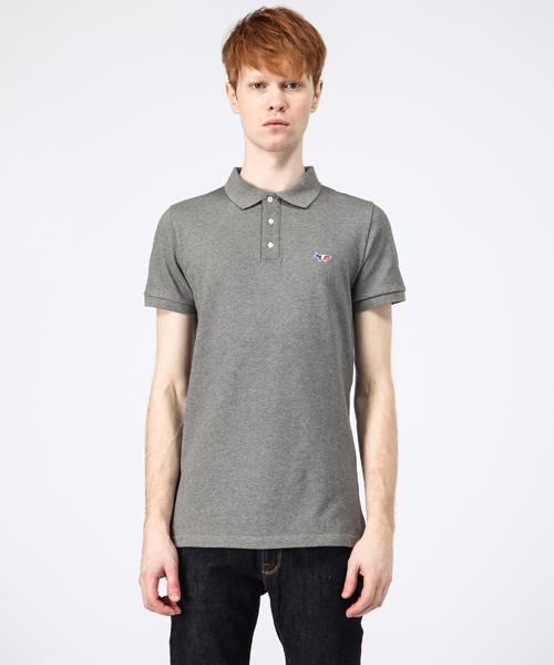 Maison Kitsune（メゾンキツネ）の「【Parisien】PARISIEN MAN POLO（ポロシャツ・メンズ・ホワイト/ブラック/グレー/イエロー/レッド/グリーン/ネイビー/ロイヤルブルー・XX-SMALL/SMALL/X-SMALL）」の4枚目の写真