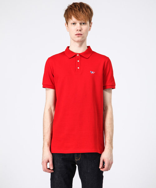 Maison Kitsune（メゾンキツネ）の「【Parisien】PARISIEN MAN POLO（ポロシャツ・メンズ・ホワイト/ブラック/グレー/イエロー/レッド/グリーン/ネイビー/ロイヤルブルー・XX-SMALL/SMALL/X-SMALL）」の8枚目の写真