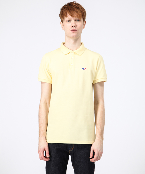 Maison Kitsune（メゾンキツネ）の「【Parisien】PARISIEN MAN POLO（ポロシャツ・メンズ・ホワイト/ブラック/グレー/イエロー/レッド/グリーン/ネイビー/ロイヤルブルー・XX-SMALL/SMALL/X-SMALL）」の7枚目の写真