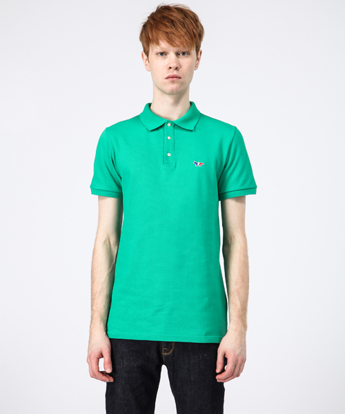 Maison Kitsune（メゾンキツネ）の「【Parisien】PARISIEN MAN POLO（ポロシャツ・メンズ・ホワイト/ブラック/グレー/イエロー/レッド/グリーン/ネイビー/ロイヤルブルー・XX-SMALL/SMALL/X-SMALL）」の5枚目の写真
