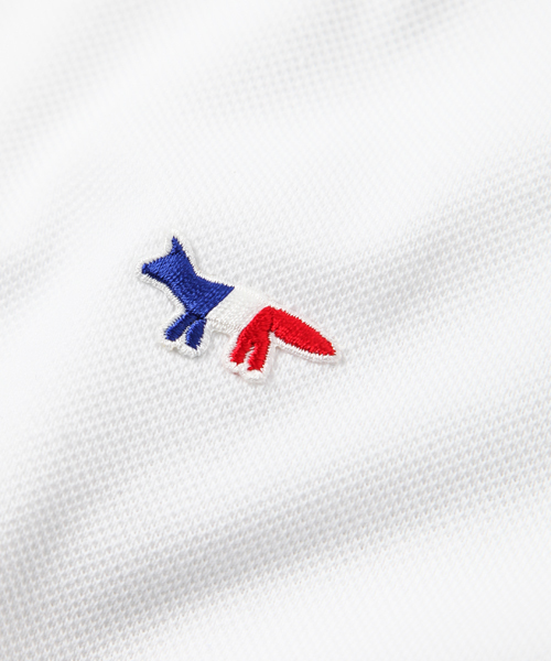 Maison Kitsune（メゾンキツネ）の「【Parisien】PARISIEN MAN POLO（ポロシャツ・メンズ・ホワイト/ブラック/グレー/イエロー/レッド/グリーン/ネイビー/ロイヤルブルー・XX-SMALL/SMALL/X-SMALL）」の14枚目の写真