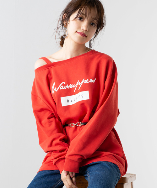 セール Wego ワンショルダーロゴワンピース ワンピース Wego ウィゴー のファッション通販 Zozotown