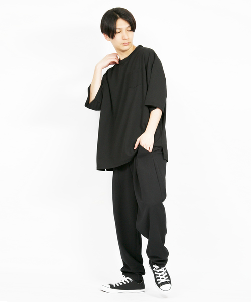 【セール】Bling Leads/梨地ジャージテーパードパンツ（その他パンツ）｜Bling Leads（ブリングリーズ）