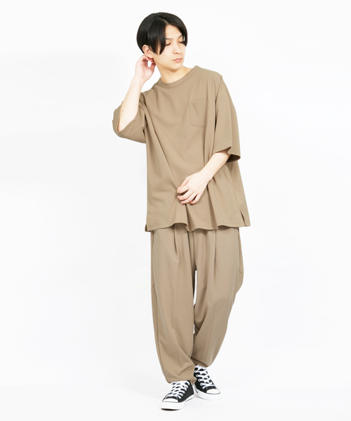 【セール】Bling Leads/梨地ジャージテーパードパンツ（その他パンツ）｜Bling Leads（ブリングリーズ）