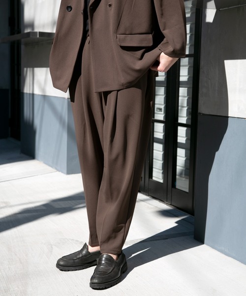 【セール】Bling Leads/梨地ジャージテーパードパンツ（その他パンツ）｜Bling Leads（ブリングリーズ）