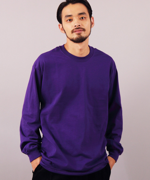 GILDAN(ギルダン)の「GILDAN ビッグシルエットロングTシャツ(Tシャツ/カットソー・メンズ・グリーン系その他/ブルー系その他/パープル/グレー系その他/ブラック系その他/ホワイト系その他/グリーン系その他3/ナチュラル/グレー系その他2/ライトピンク/ゴールド/オレンジ/レッド/ホワイト系その他2/グリーン系その他2/ライトブルー/マルーン/ロイヤルブルー/チャコールグレー/ブラック系その他2/ブルー系その他2・X-LARGE/LARGE/MEDIUM)」の16枚目の写真