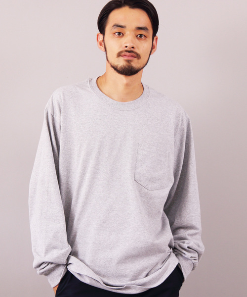 GILDAN(ギルダン)の「GILDAN ビッグシルエットロングTシャツ(Tシャツ/カットソー・メンズ・グリーン系その他/ブルー系その他/パープル/グレー系その他/ブラック系その他/ホワイト系その他/グリーン系その他3/ナチュラル/グレー系その他2/ライトピンク/ゴールド/オレンジ/レッド/ホワイト系その他2/グリーン系その他2/ライトブルー/マルーン/ロイヤルブルー/チャコールグレー/ブラック系その他2/ブルー系その他2・X-LARGE/LARGE/MEDIUM)」の7枚目の写真