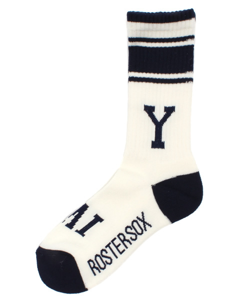 BEAMS BOY（ビームスボーイ）の「◎ROSTER SOCKS / シティーカレッジ WHITE（ソックス/靴下・レディース・ホワイト/ホワイト系その他/その他1・ONE SIZE）」の2枚目の写真