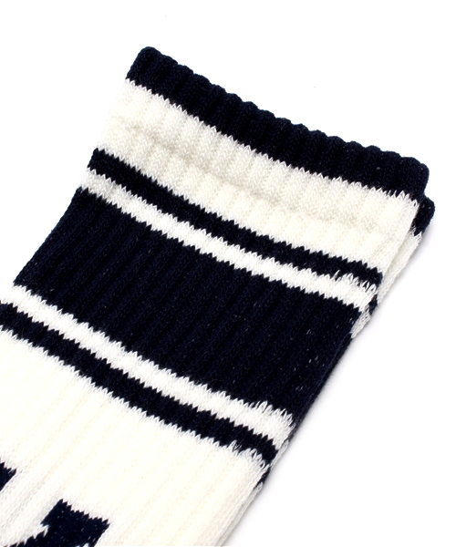 BEAMS BOY（ビームスボーイ）の「◎ROSTER SOCKS / シティーカレッジ WHITE（ソックス/靴下・レディース・ホワイト/ホワイト系その他/その他1・ONE SIZE）」の4枚目の写真