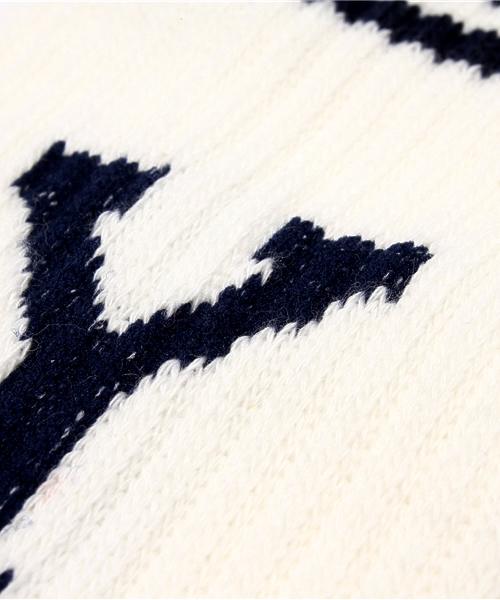 BEAMS BOY（ビームスボーイ）の「◎ROSTER SOCKS / シティーカレッジ WHITE（ソックス/靴下・レディース・ホワイト/ホワイト系その他/その他1・ONE SIZE）」の8枚目の写真