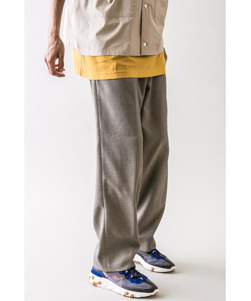MONKEY TIME（モンキータイム）の「＜monkey time＞ SHARK SKIN WIDE 1P PANTS/ワイドパンツ（その他パンツ・メンズ・ベージュ・S/L/M）」の3枚目の写真