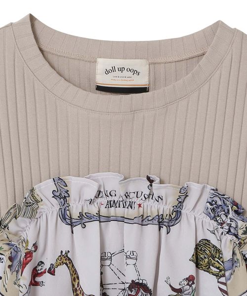 トップス 03aw pepper doll undercover print top 03aw pepper doll undercover print top - メルカリ