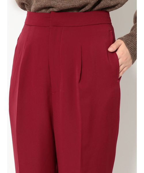 Ungrid（アングリッド）の「カラーテーパードパンツ（その他パンツ・レディース・ブラウン/レッド・SMALL/MEDIUM）」の14枚目の写真