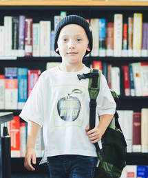 BRANSHES | アップルプリント5分袖Tシャツ(Tシャツ/カットソー)