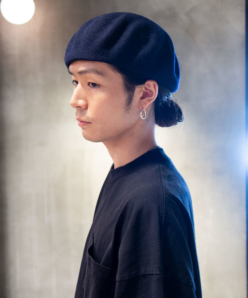 CA4LA（カシラ）の「TERRA AW（ハンチング/ベレー帽・メンズ・ベージュ/ネイビー/グレー/サックスブルー/ピンク/ホワイト/チャコールグレー/ブラック・ONESIZE）」の14枚目の写真