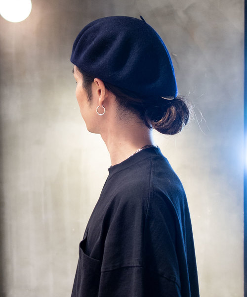 CA4LA（カシラ）の「TERRA AW（ハンチング/ベレー帽・メンズ・ベージュ/ネイビー/グレー/サックスブルー/ピンク/ホワイト/チャコールグレー/ブラック・ONESIZE）」の15枚目の写真