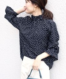 シャツ ブラウス ドット柄 ファッション通販 Zozotown