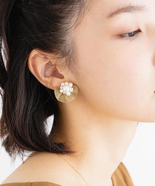 orgabranca イヤリング アクセサリー 