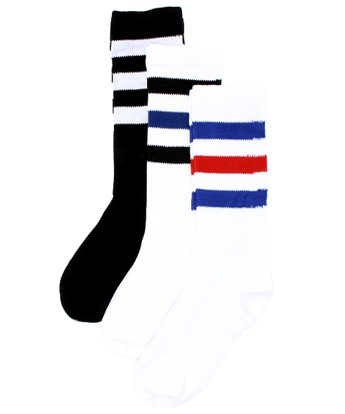 WEGO（ウィゴー）の「WEGO/3Pセットラインソックス（ソックス/靴下・レディース・その他1/その他2/その他3/その他4・FREE）」の2枚目の写真