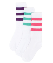 WEGO | WEGO/3Pセットラインソックス(ソックス/靴下)