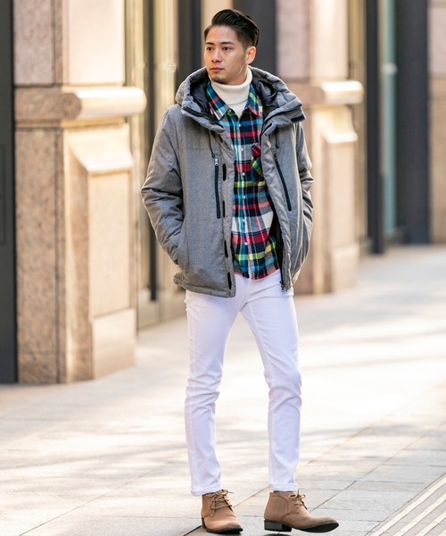ADMIX/ATELIER SAB MEN（アドミックスアトリエサブメン）の「【no sweat×ADMIX/ATELIER SAB MEN コラボ】 ビエラ 起毛 長袖 チェック シャツ（シャツ/ブラウス・メンズ・ベージュ/レッド/ホワイト系その他/ホワイト系その他2/ブラック系その他/ブラック系その他2/ブルー系その他/ブラック系その他3/ブルー系その他2/ブルー系その他3・48/50/52）」の19枚目の写真