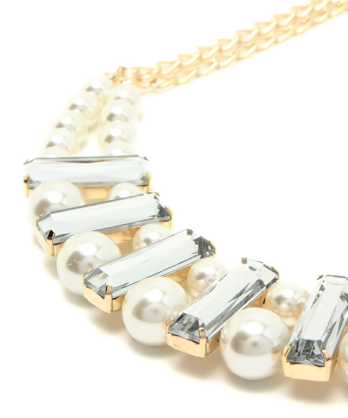 mystic（ミスティック）の「コネクトパールネックレス（ネックレス・レディース・オフホワイト・ﾌﾘ-）」の2枚目の写真