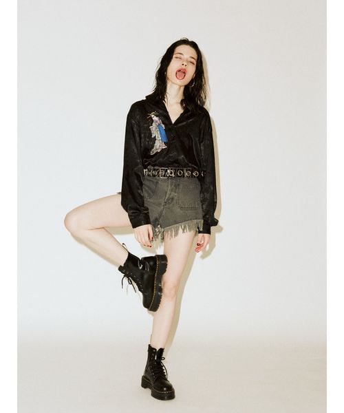 jouetie(ジュエティ)の「ビッグハトメベルト(ベルト・レディース・ブラック/クリア/その他1/その他2・FREE)」の5枚目の写真