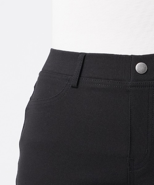 Tuche（トゥシェ）の「【Tuche】 ベルトループ付 ハイストレッチコットン スタイリッシュボトム（その他パンツ・レディース・ベージュ/ブラック/ホワイト/ダークブラウン/カーキ・MEDIUM/LARGE/X-LARGE）」の9枚目の写真