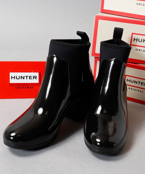 HUNTER REFINED MID HEEL GLOSS（リファインド ミッド ヒール グロス