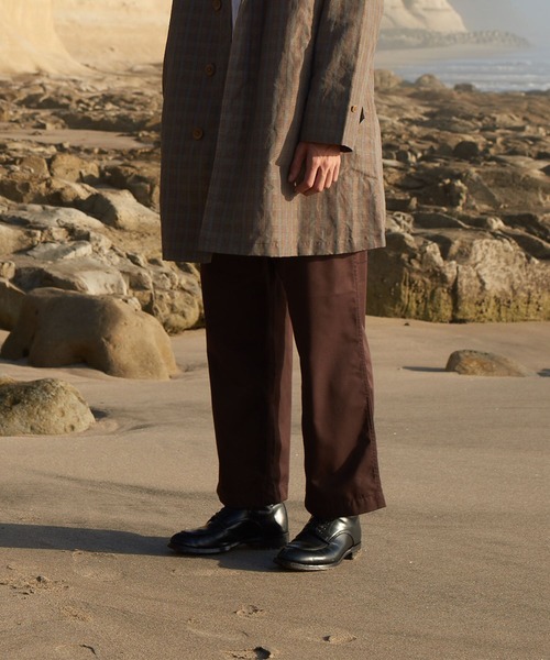 Milok（ミロック）の「WIDE CHINO PANTS（チノパンツ・メンズ・ブラウン・46/48）」の8枚目の写真